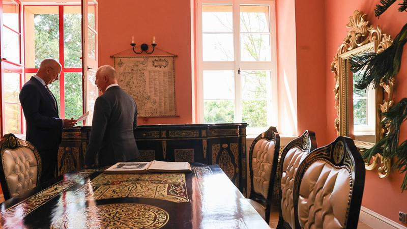 Uroczyste otwarcie zrewitalizowanego Dworu w Muzeum Etnograficznym z Zielonej Górze - Ochli