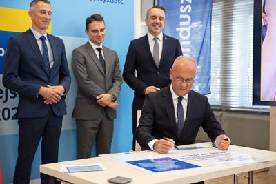 Podpisanie porozumień z samorządami realizującymi zintegrowane inwestycje terytorialne