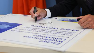Podpisanie porozumień z samorządami realizującymi zintegrowane inwestycje terytorialne