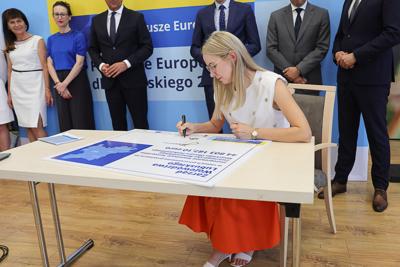 Podpisanie porozumień z samorządami realizującymi zintegrowane inwestycje terytorialne