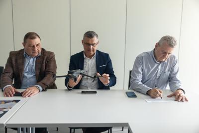 Park Technologii Kosmicznych w Zielonej Górze zaprezentował projekt na wykorzystanie dronów do poprawy bezpieczeństwa w miastach i powiatach.