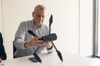 Park Technologii Kosmicznych w Zielonej Górze zaprezentował projekt na wykorzystanie dronów do poprawy bezpieczeństwa w miastach i powiatach.