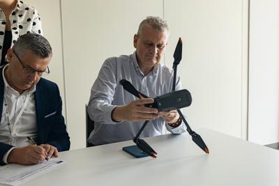 Park Technologii Kosmicznych w Zielonej Górze zaprezentował projekt na wykorzystanie dronów do poprawy bezpieczeństwa w miastach i powiatach.