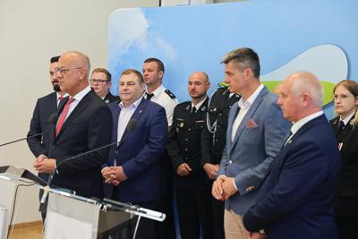 Podpisanie Umów na Zwiększenie Potencjału Ratowniczego OSP w Lubuskim