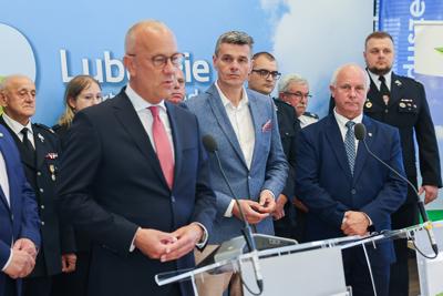 Podpisanie Umów na Zwiększenie Potencjału Ratowniczego OSP w Lubuskim