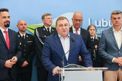 Podpisanie Umów na Zwiększenie Potencjału Ratowniczego OSP w Lubuskim