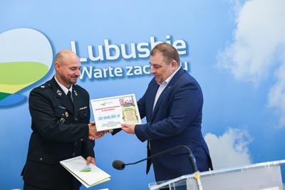 Podpisanie Umów na Zwiększenie Potencjału Ratowniczego OSP w Lubuskim