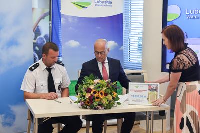 Podpisanie Umów na Zwiększenie Potencjału Ratowniczego OSP w Lubuskim