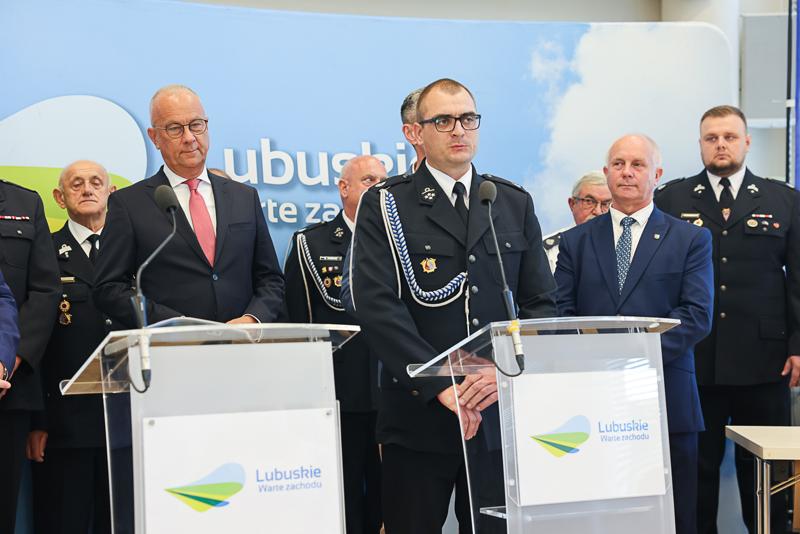 Podpisanie Umów na Zwiększenie Potencjału Ratowniczego OSP w Lubuskim