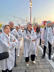 Lubuska Misja Gospodarcza Paryż 2024: wizyta lubuskich przedsiębiorców na paryskiej giełdzie Rungis Marché International (30 lipca 2024 r.) 