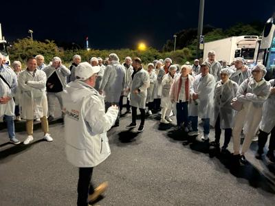 Lubuska Misja Gospodarcza Paryż 2024: wizyta lubuskich przedsiębiorców na paryskiej giełdzie Rungis Marché International (30 lipca 2024 r.) 