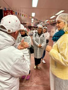 Lubuska Misja Gospodarcza Paryż 2024: wizyta lubuskich przedsiębiorców na paryskiej giełdzie Rungis Marché International (30 lipca 2024 r.) 