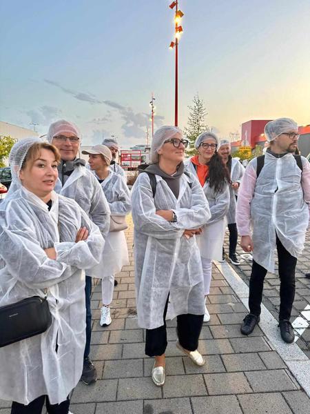 Lubuska Misja Gospodarcza Paryż 2024: wizyta lubuskich przedsiębiorców na paryskiej giełdzie Rungis Marché International (30 lipca 2024 r.)