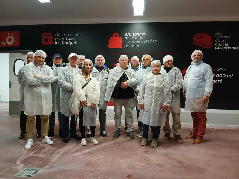Lubuska Misja Gospodarcza Paryż 2024: wizyta lubuskich przedsiębiorców na paryskiej giełdzie Rungis Marché International (30 lipca 2024 r.)