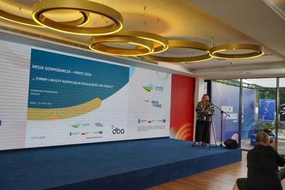 31 lipca 2024 r. osoby zainteresowane działalnością biznesową we Francji wzięły udział w dedykowanym im seminarium w ramach Misji Gospodarczej – Paryż 2024