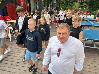 2 sierpnia 2024 r. w Domu Polskim z Paryżem żegnało się 38 lubuskich przedsiębiorców – uczestników Misji Gospodarczej, a stolicę Francji w czasie Igrzysk Olimpijskich witało 36 młodych sportowców z lubuskich klubów