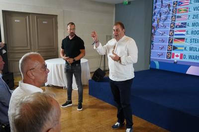 2 sierpnia 2024 r. w Domu Polskim z Paryżem żegnało się 38 lubuskich przedsiębiorców – uczestników Misji Gospodarczej, a stolicę Francji w czasie Igrzysk Olimpijskich witało 36 młodych sportowców z lubuskich klubów