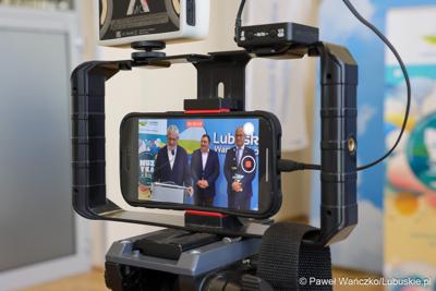 Uczestnicy konferencji prasowej poświęconej najnowszej edycji Festiwalu Muzyka w Raju (14 – 24 sierpnia 2024). 