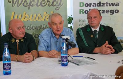 Uczestnicy Europejskich Targi Łowiectwa, Winiarstwa i Produktu Regionalnego ,,EKO – NATURA” w Gliśnie 