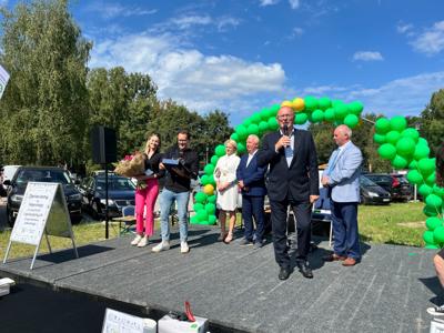 W Zagrodzie Kamiennej skansenu w Zielonej Górze-Ochli świętowano jubileusz 10-lecia istnienia Twojego Zielonego Targu.