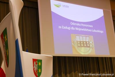 Wręczenie "Odznak Honorowych za Zasługi dla Województwa Lubuskiego"
