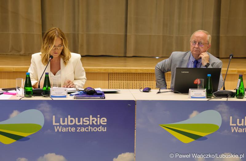 Uczestnicy wrześniowej sesji Sejmiku Województwa Lubuskiego