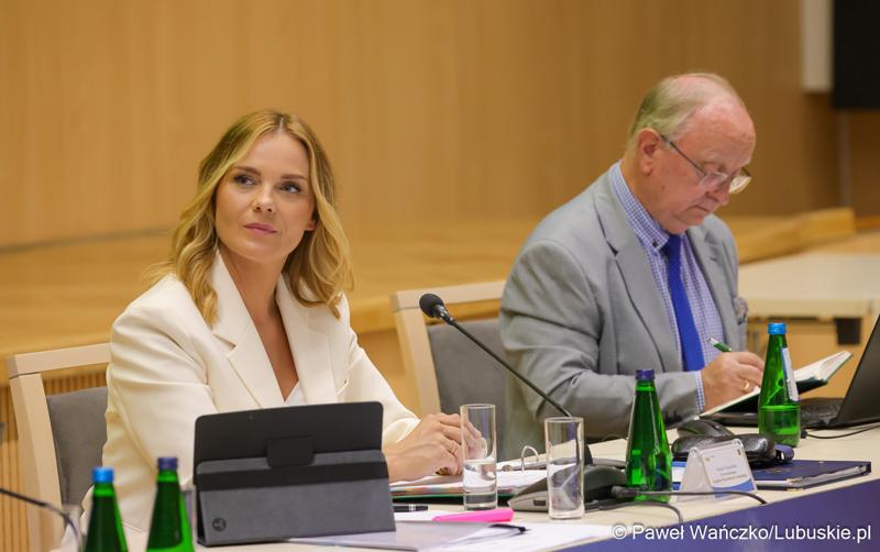 Uczestnicy wrześniowej sesji Sejmiku Województwa Lubuskiego