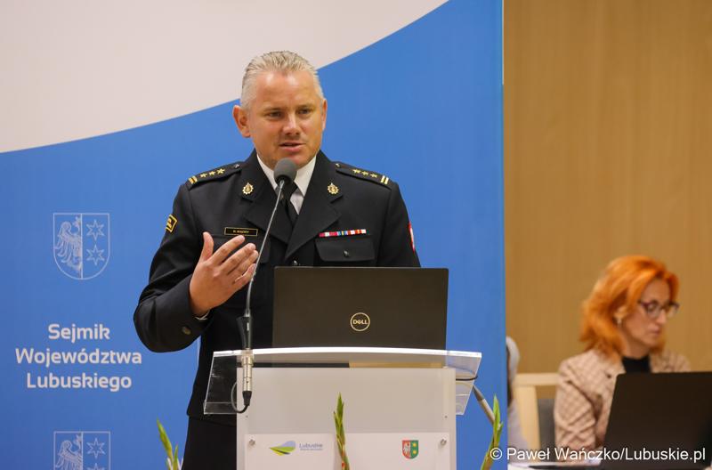 Uczestnik wrześniowej sesji Sejmiku Województwa Lubuskiego