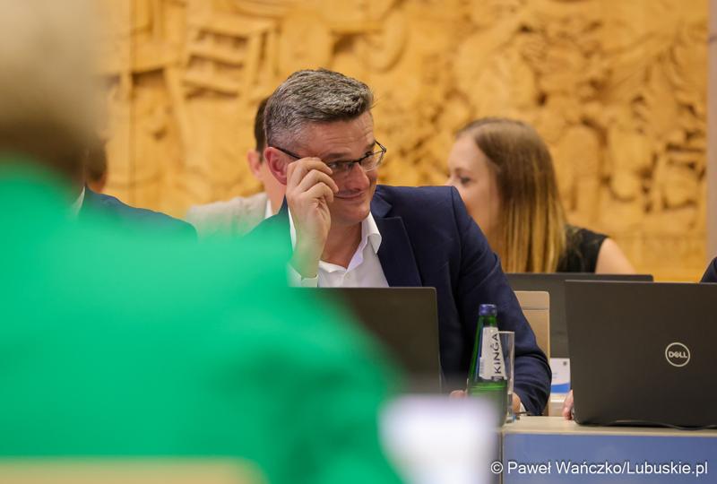 Wicemarszałek Województwa Lubuskiego Sebastian Ciemnoczołowski