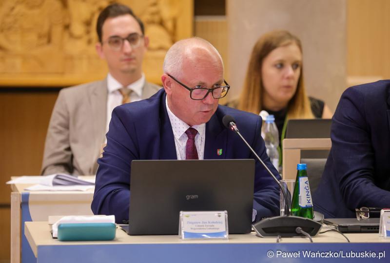 Członek Zarządu Województwa Lubuskiego Zbigniew Kołodziej