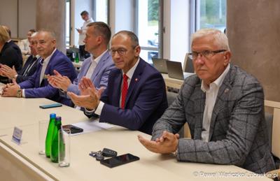 Uczestnicy wrześniowej sesji Sejmiku Województwa Lubuskiego