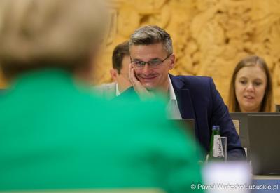 Wicemarszałek Województwa Lubuskiego Sebastian Ciemnoczołowski