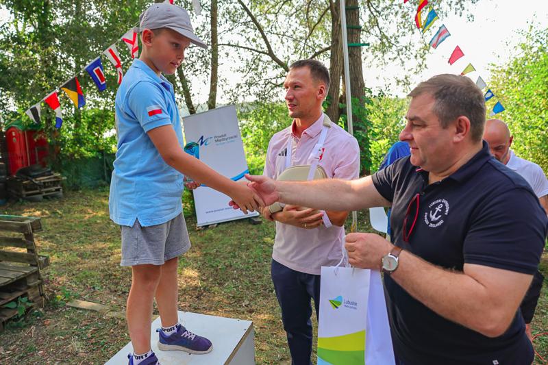 Regatami na jeziorze Głębokim zakończyliśmy cały cykl z MOLL - Mała Optymistyczna Liga Lubuska