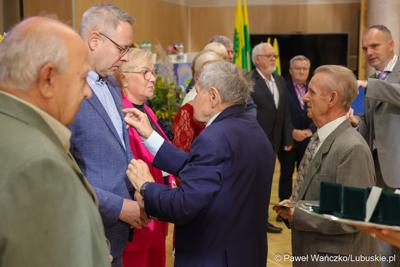 Uczestnicy X Okręgowego Zjazdu Delegatów Polskiego Związku Działkowców