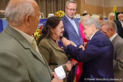 Uczestnicy X Okręgowego Zjazdu Delegatów Polskiego Związku Działkowców