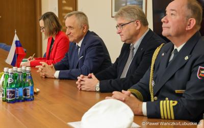 Wizyta Ambasadora Republiki Słowenii w Urzędzie Marszałkowskim Województwa Lubuskiego w Zielonej Górze 