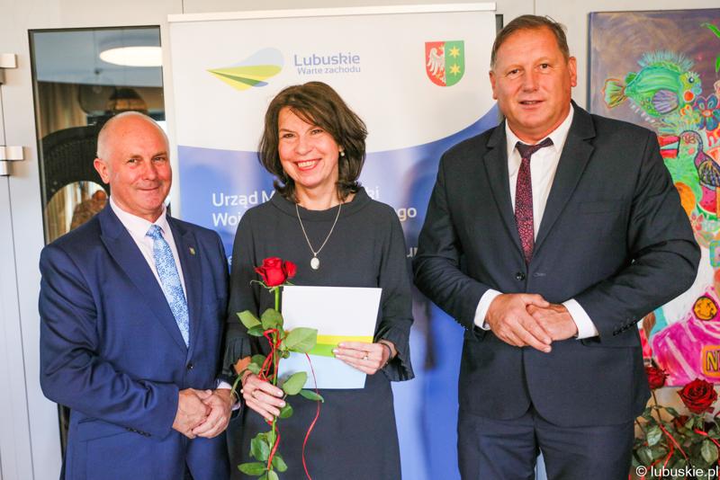 Zdjęcie z nagrodzonym