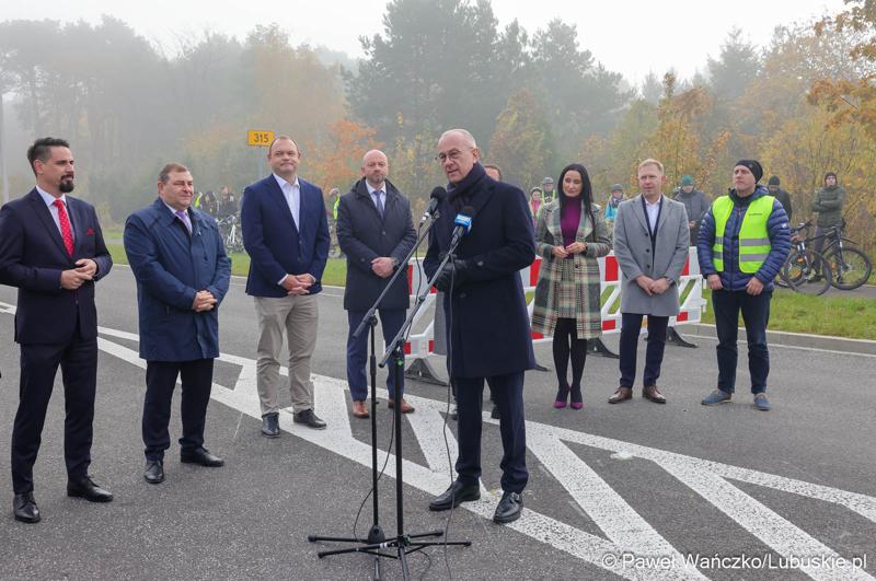 Uroczyste otwarcie obwodnicy Nowej Soli (etap III)