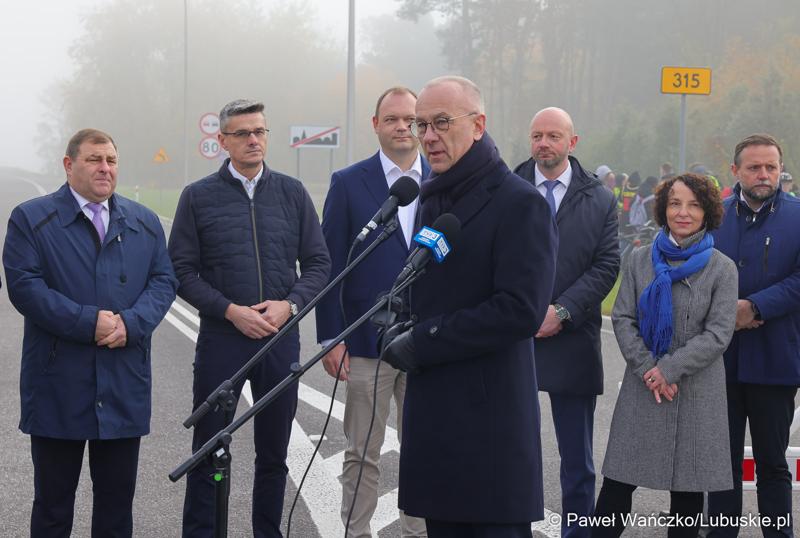 Uroczyste otwarcie obwodnicy Nowej Soli (etap III)