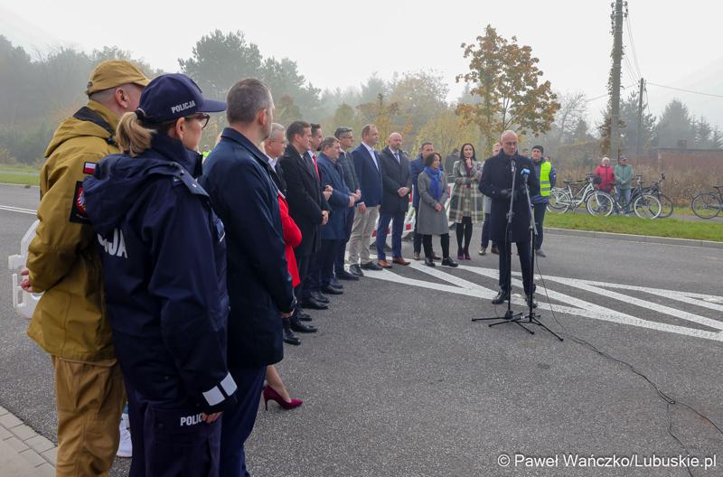Uroczyste otwarcie obwodnicy Nowej Soli (etap III)