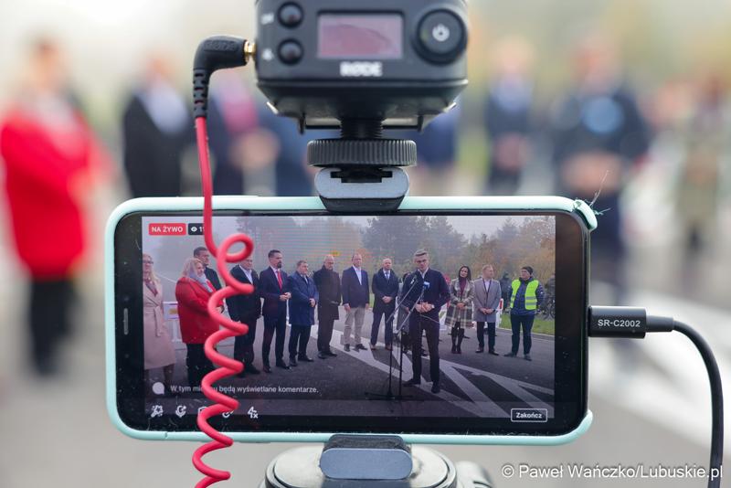 Uroczyste otwarcie obwodnicy Nowej Soli (etap III)