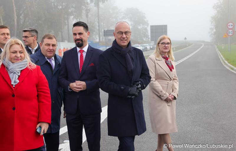 Uroczyste otwarcie obwodnicy Nowej Soli (etap III)