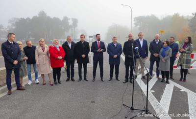 Uroczyste otwarcie obwodnicy Nowej Soli (etap III)