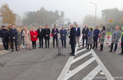 Uroczyste otwarcie obwodnicy Nowej Soli (etap III)