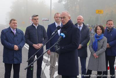Uroczyste otwarcie obwodnicy Nowej Soli (etap III)