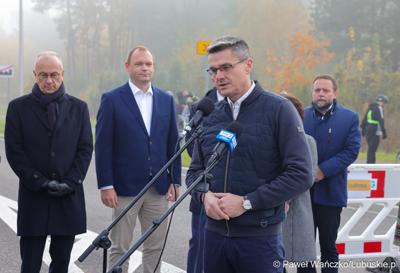 Uroczyste otwarcie obwodnicy Nowej Soli (etap III)