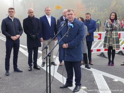 Uroczyste otwarcie obwodnicy Nowej Soli (etap III)