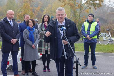 Uroczyste otwarcie obwodnicy Nowej Soli (etap III)