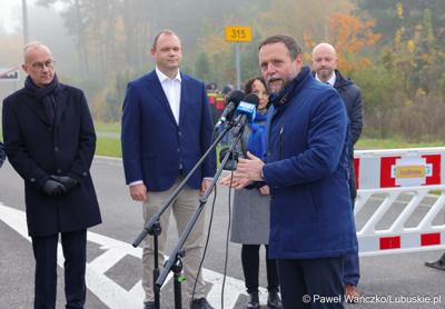 Uroczyste otwarcie obwodnicy Nowej Soli (etap III)