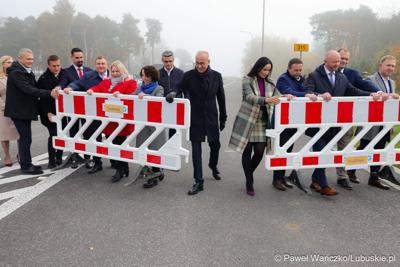 Uroczyste otwarcie obwodnicy Nowej Soli (etap III)